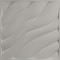 Ekena Millwork 19 5/8in. W x 19 5/8in. H Modern Wave EnduraWall Decorative 3D Wall Panel Covers 2.67 Sq. Ft. WP20X20MWEPE - alternate 2